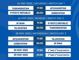 CAFA U17: Football players from Kyrgyzstan in group with Iran and Uzbekistan